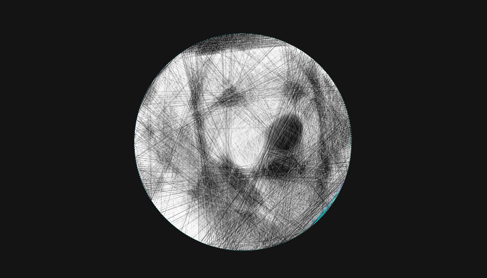 String Art of Dog